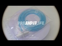 Capteur de débit Hamilton 155500 pour nourrissons/nouveau-nés, connecteur OD15m-OD15F, couleur bleue