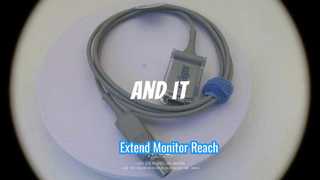 Câble Drager SpO2 Vista 120 Rallonge 2m