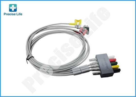 Mindray 0010-30-42732 Ecg Lead Set EL6304A 3 Leadwire With Clip