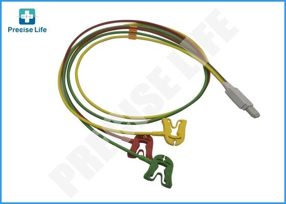 PH M1672A ECG leadset Grabber IEC color code ICU 3 leadset clip