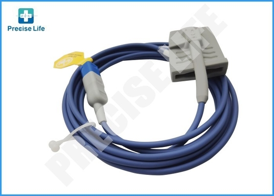 M1191BL Capteur SpO2 capteur à gaines molles pour patient Moniteur adulte 3 mètres de longueur