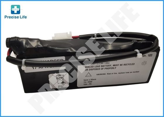 Batterie GE Datex-Ohmeda 1503-3045-000-S PB scellée rechargeable, avertissement 12V 2.5Ah