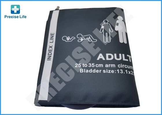 Manche NIBP Manche de pression artérielle Manche de nylon pour adultes CM1203 Manche NIBP 25-35cm